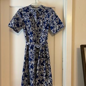 Pretty! Boden Shirt Dress 4P NWT